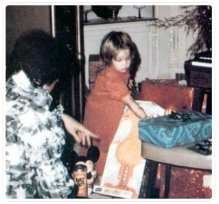 Lisa Marie at Christmas